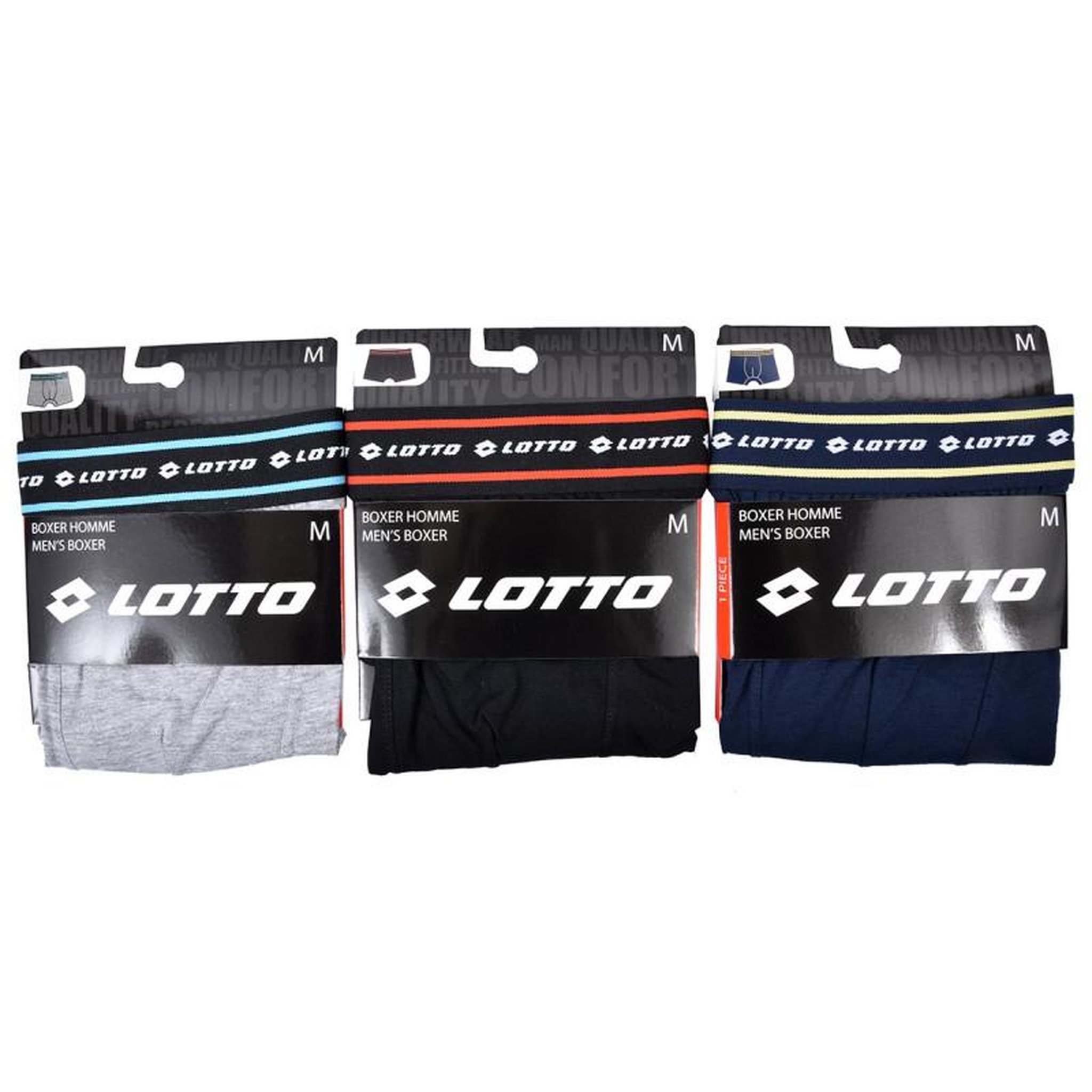 Voir la diapositive 3 : LOTTO Boxer homme LOTTO