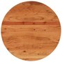 Voir la diapositive 1 : VIDAXL Dessus de table Ø80x2,5 cm rond bois massif d'acacia