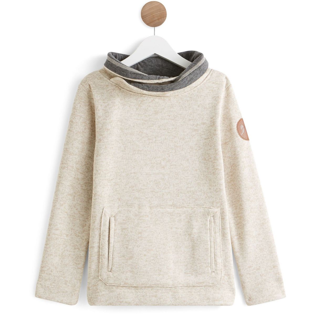 IN EXTENSO Sweat col snood garçon