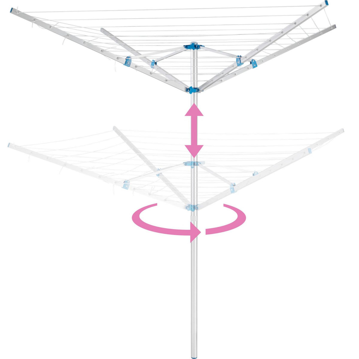 tectake Etendoir à linge