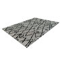 Voir la diapositive 4 : Paris Prix Tapis Jacquard Rétro  River  Gris & Noir
