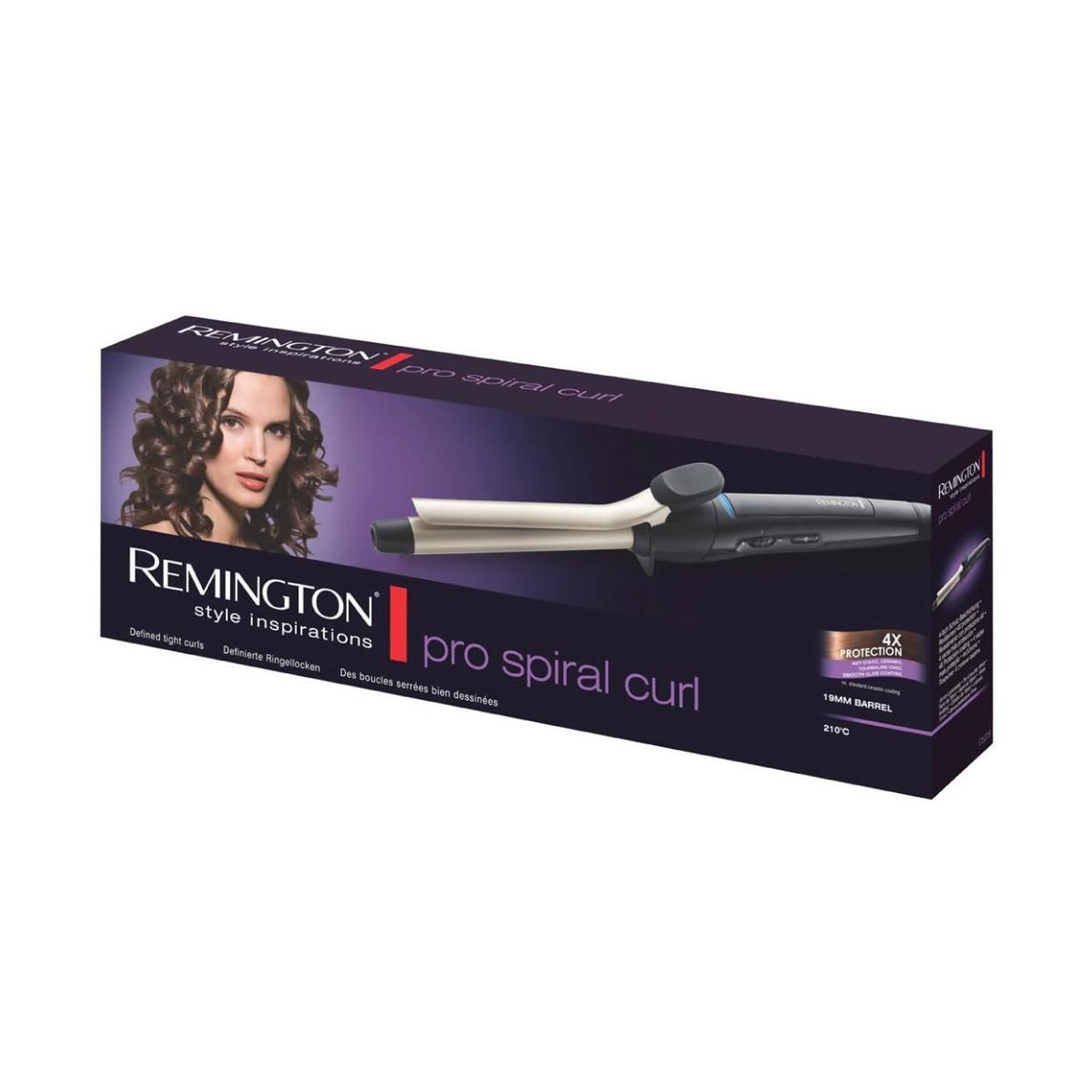 Voir la diapositive 3 : REMINGTON Remington ci5319 brosse soufflante et fer à lisser fer à friser à chaleur noir