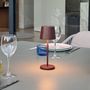 Voir la diapositive 5 : Lumisky Mini lampe de table KELLY MINI Marron Aluminium H22cm