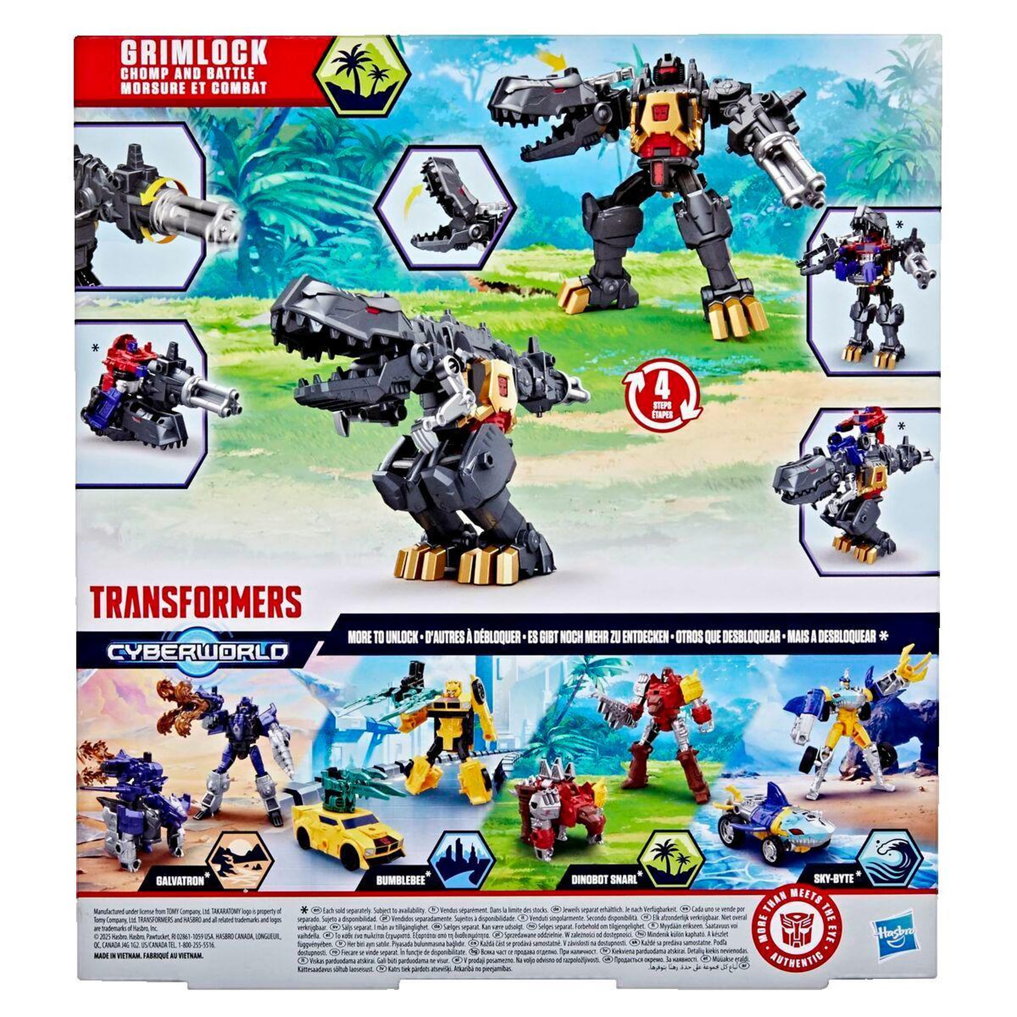 Voir la diapositive 2 : TRANSFORMERS Figurine Transformers Grimlock