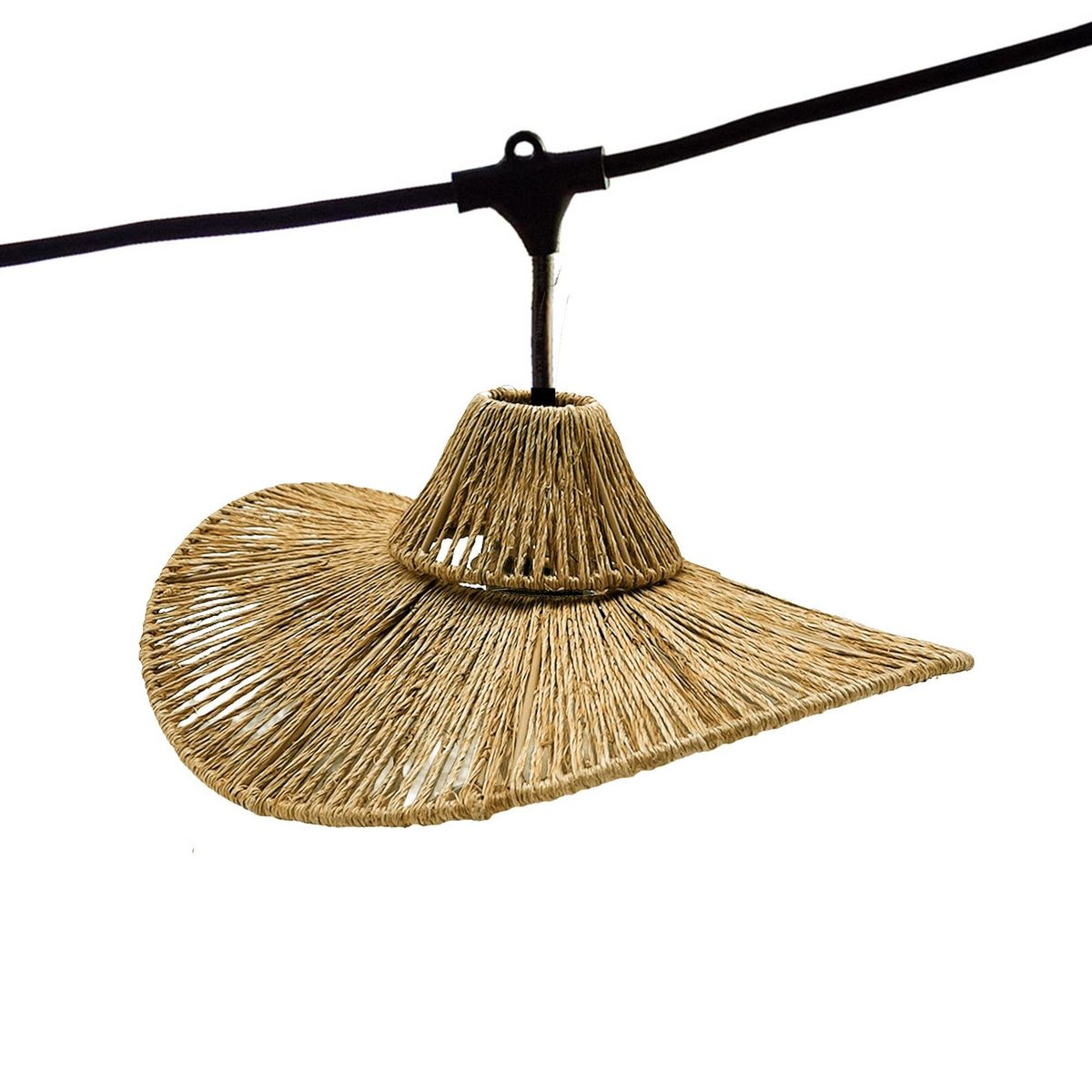 Lumisky Guirlande raccordable d'extérieur WAVY LIGHT Beige Corde 6m