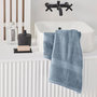 Voir la diapositive 1 : TODAY Serviette de toilette unie en coton 450 g/m²