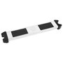 Voir la diapositive 1 : VIDAXL Marche d'echelle de piscine 50x9x3,5 cm acier inoxydable 304