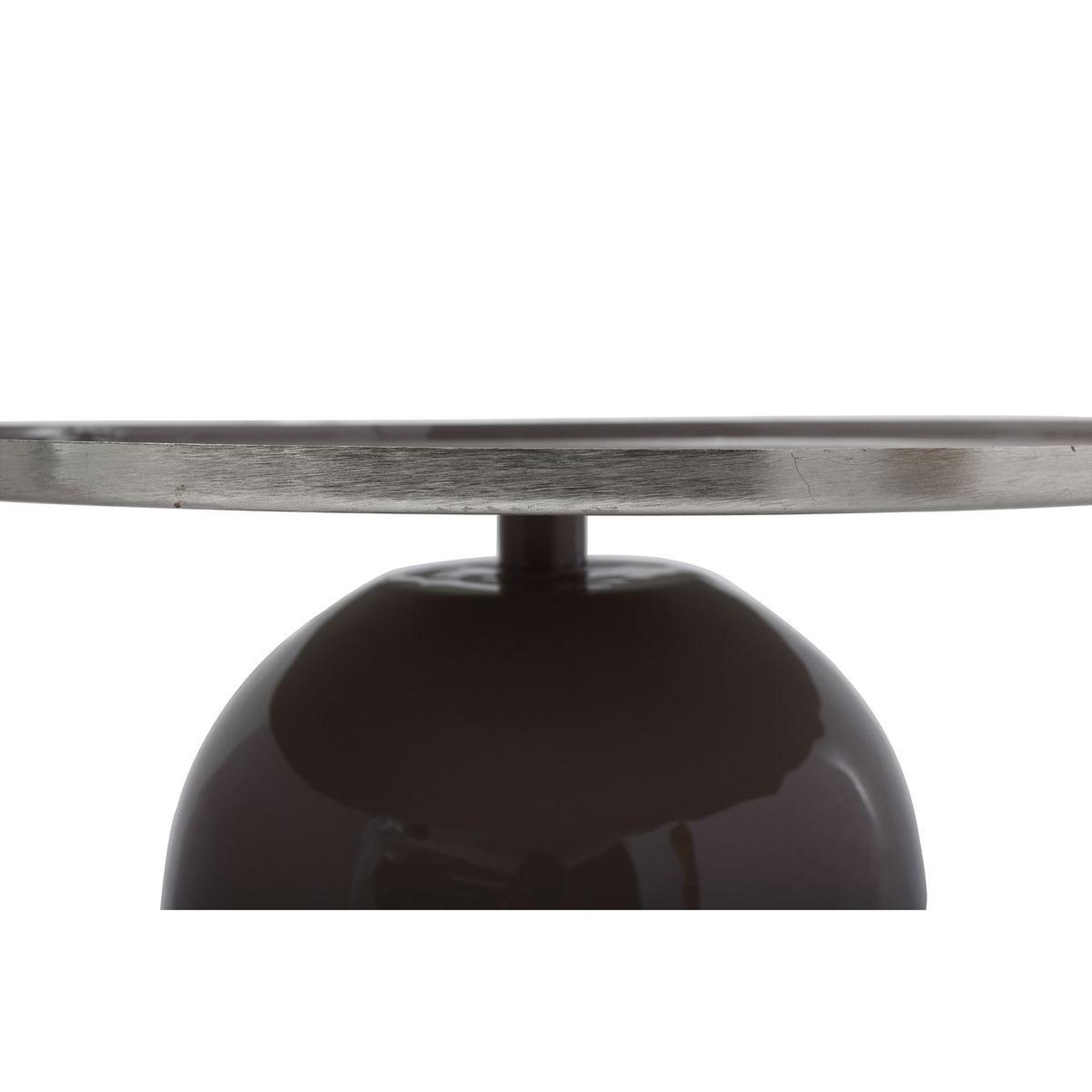 Voir la diapositive 2 : Paris Prix Table d'appoint design  lucile  51cm gris