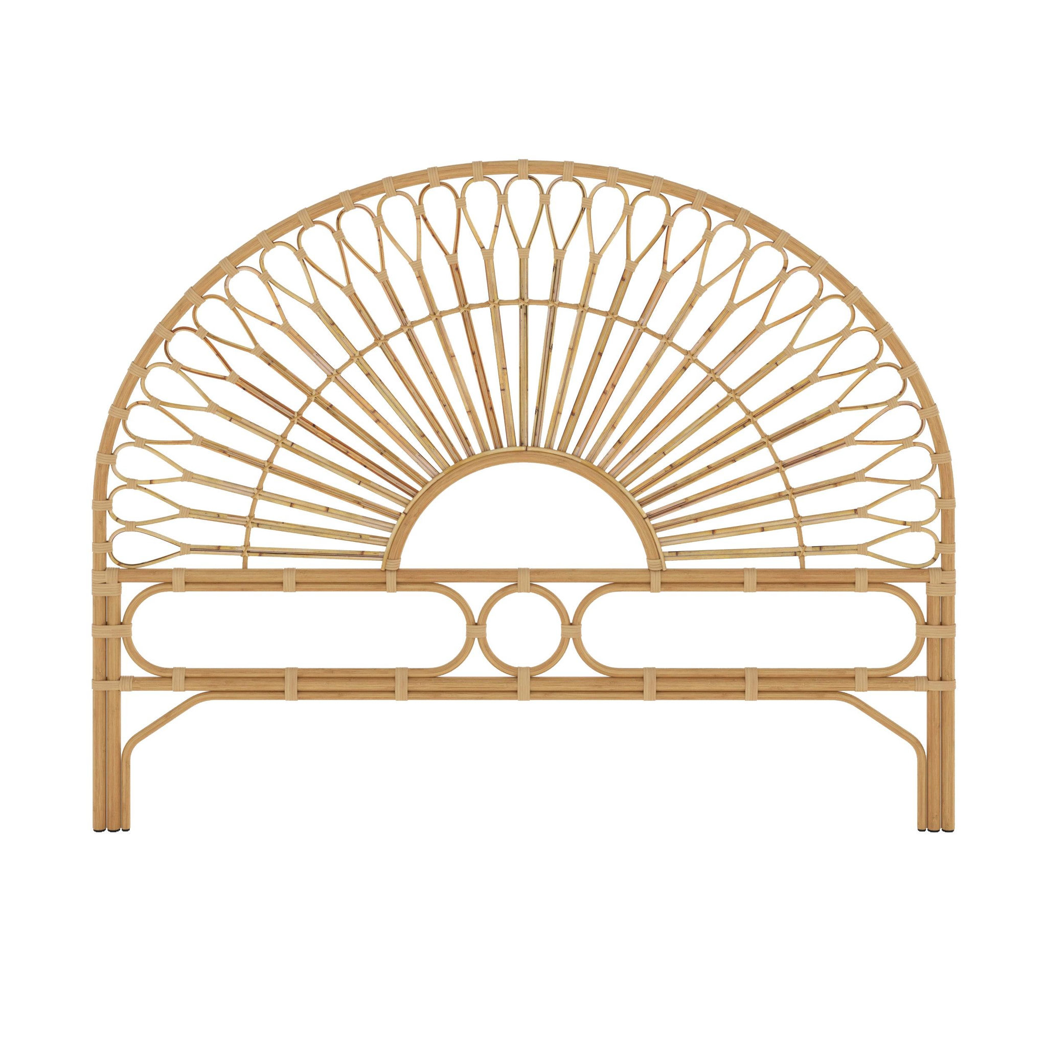 MAISON PAVANE Tête de lit 180 cm en rotin naturel-bahia