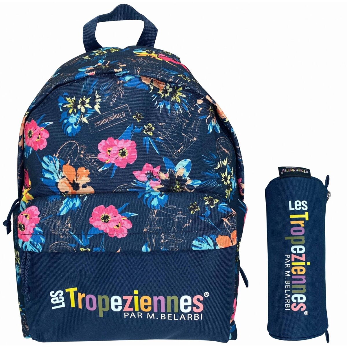 LES TROPEZIENNES Sac dos Scolaire Trousse Offerte Les