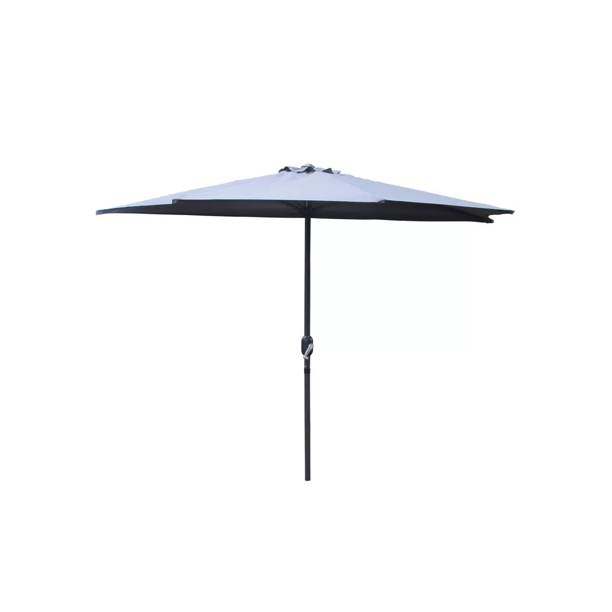 CONCEPT USINE Demi parasol de balcon gris CATANE
