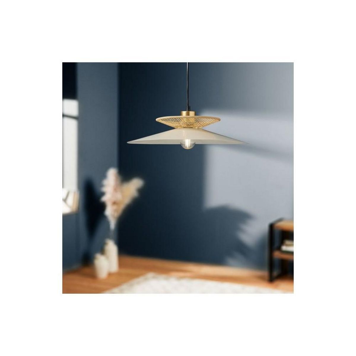 OSTARIA Suspension ENVERTITO métal et bambou