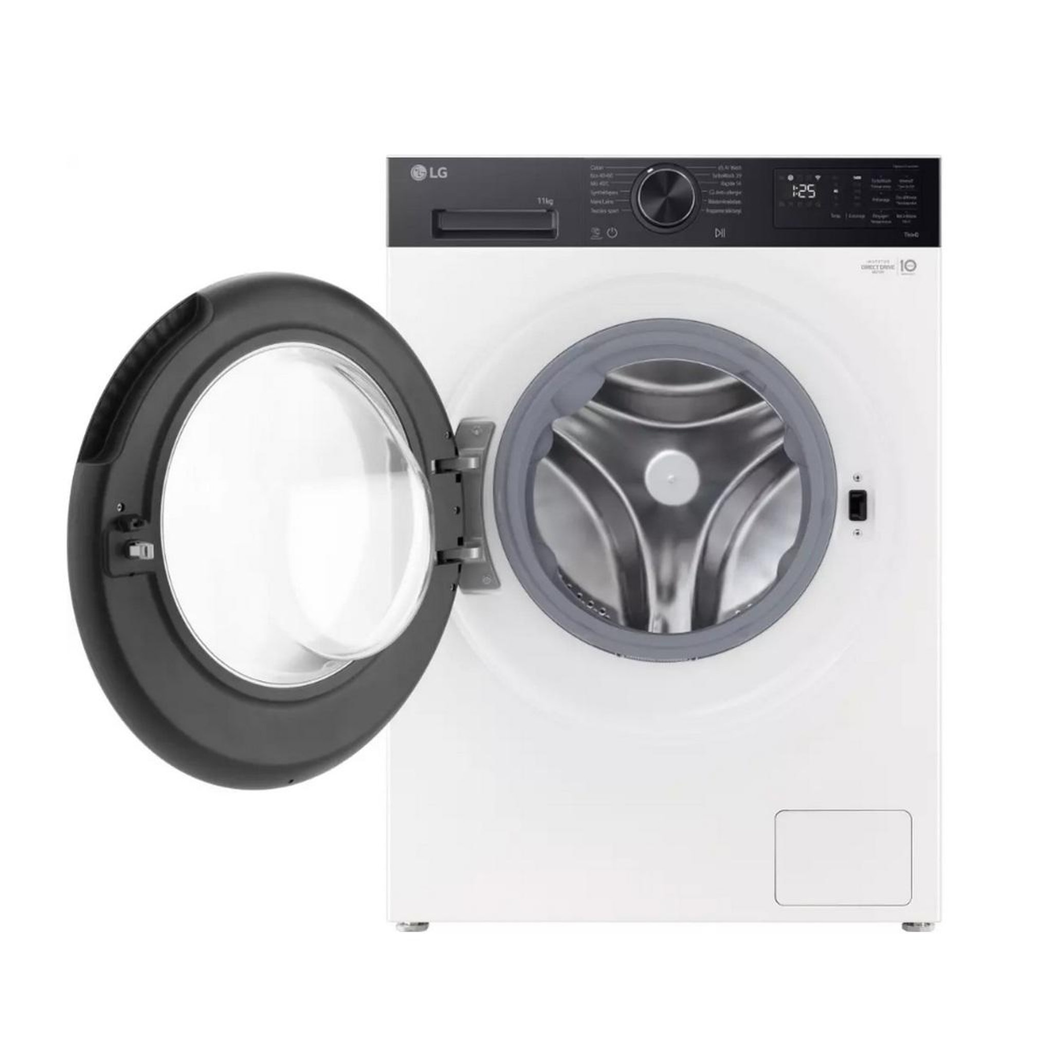 Voir la diapositive 4 : LG Lave-linge frontal 11kg 1400 tours/min - f14x58whst
