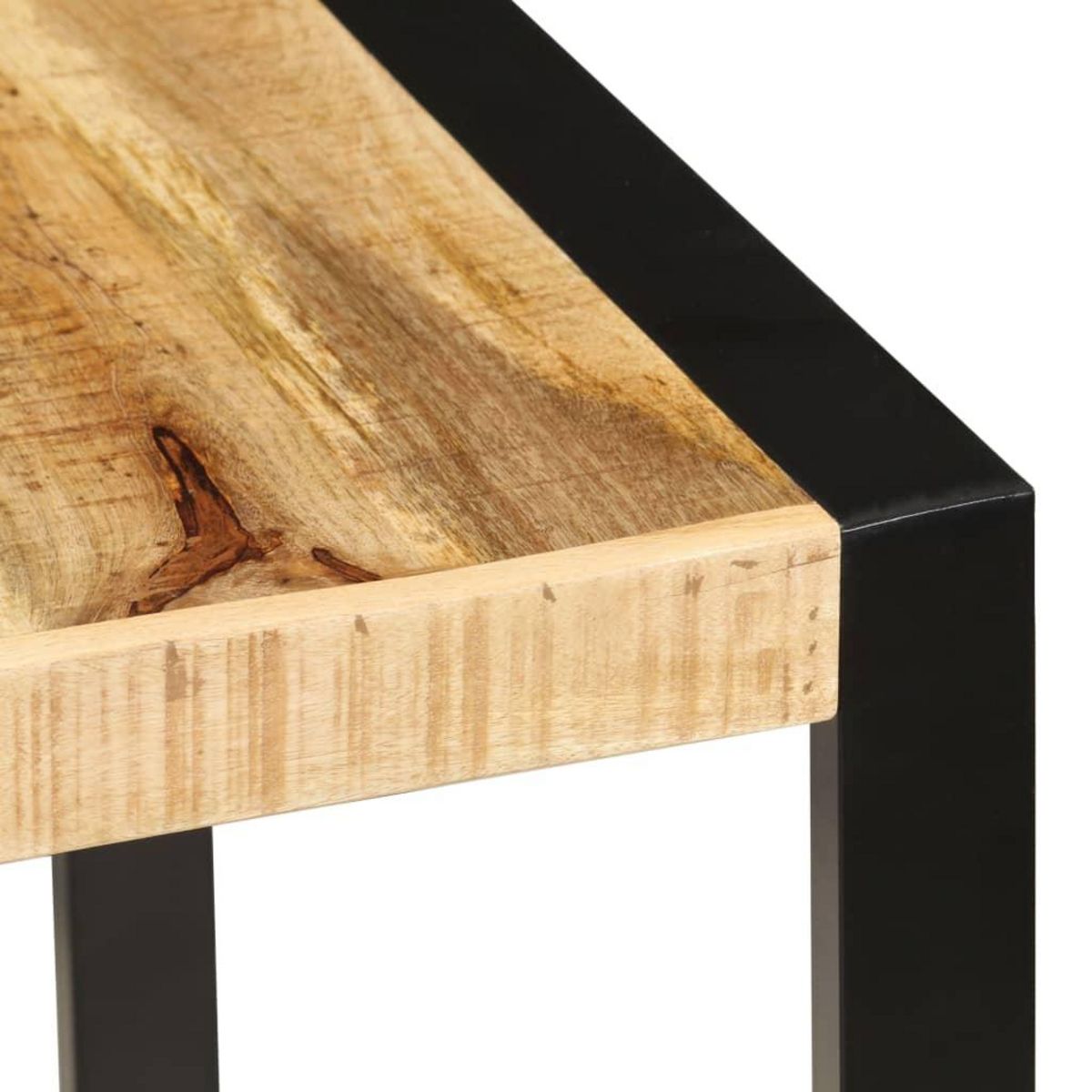VIDAXL Table a manger 160x80x75 cm bois de manguier massif