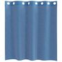 Voir la diapositive 4 : VIDAXL Rideaux en voile avec œillets 2 pcs bleu royal