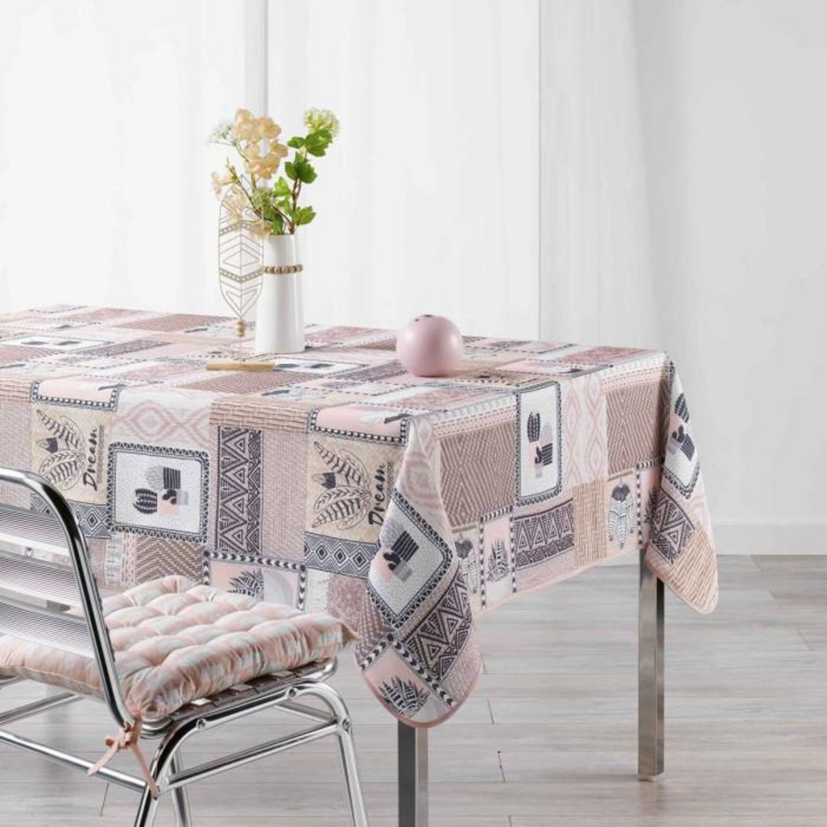 Paris Prix Nappe Rectangulaire  Carlota  150x240cm Rose