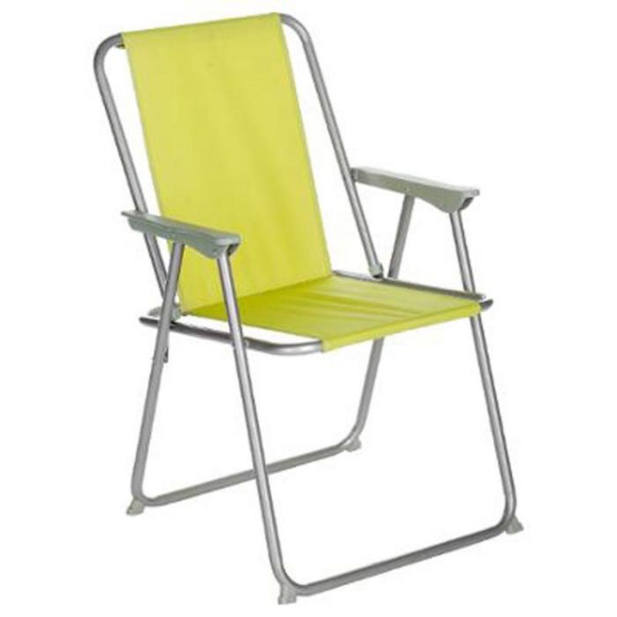 Cote detente Lot de 6 Chaises de Camping Pliantes  Grecia  74cm Vert Anis