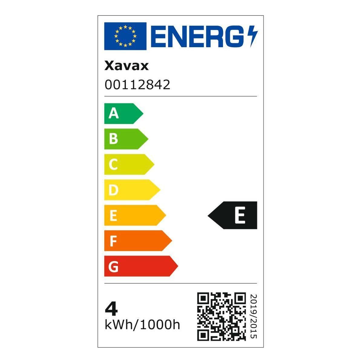 XAVAX Ampoule LED connectée LED E14 4W Flamme
