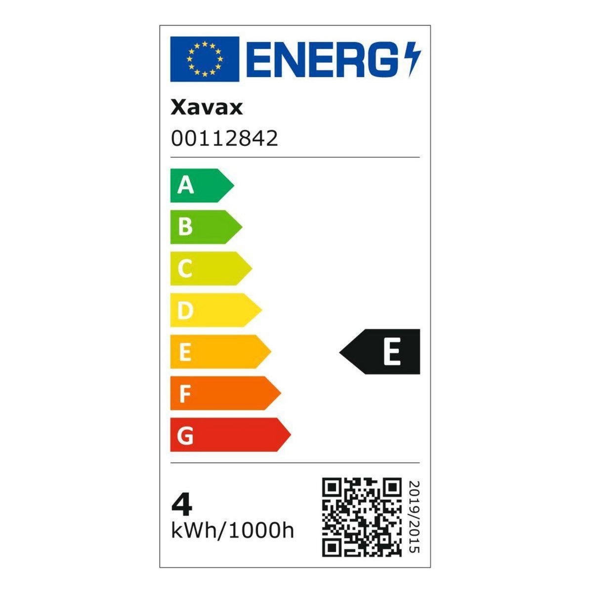 XAVAX Ampoule LED connectée LED E14 4W Flamme