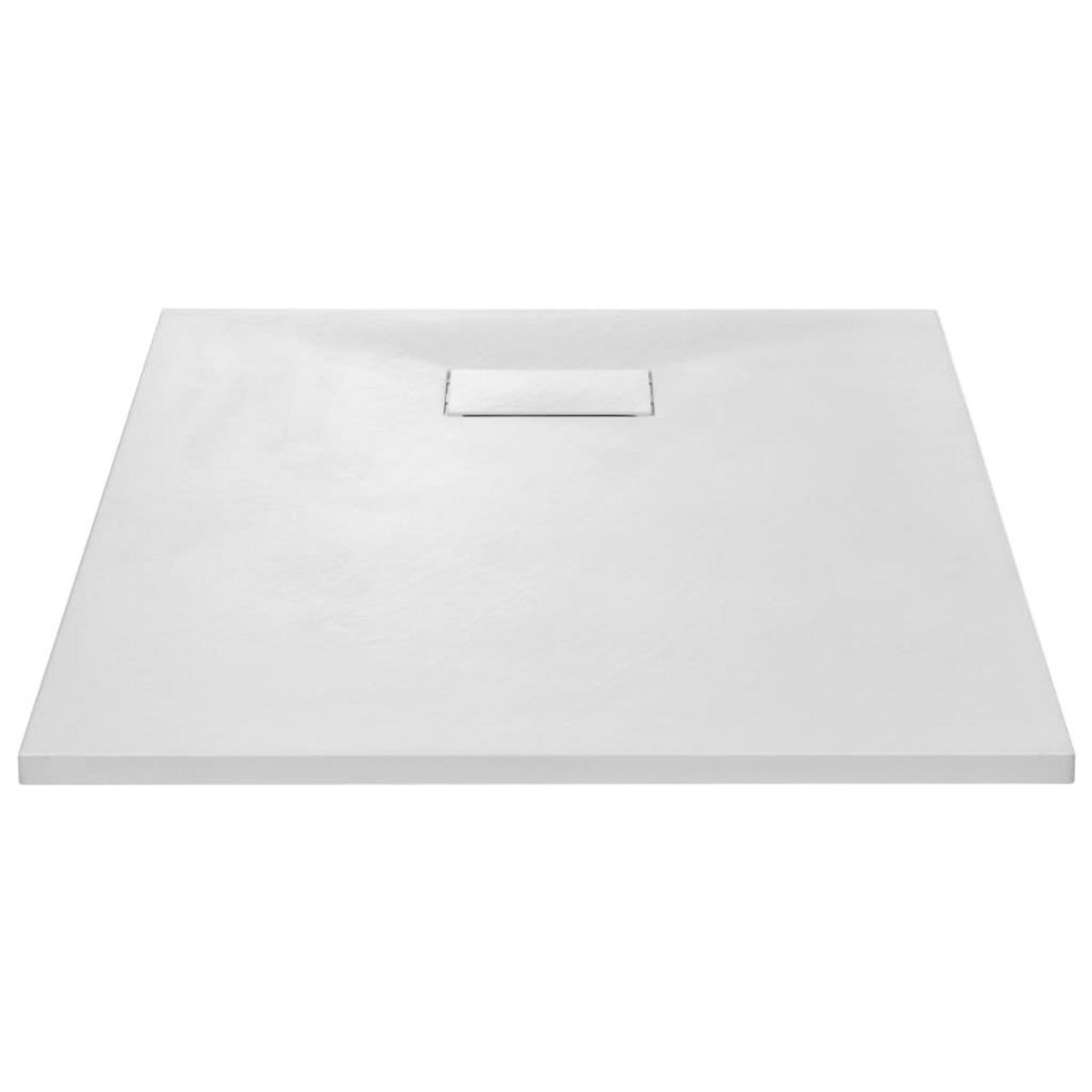 VIDAXL Bac de douche SMC Blanc 100 x 80 cm