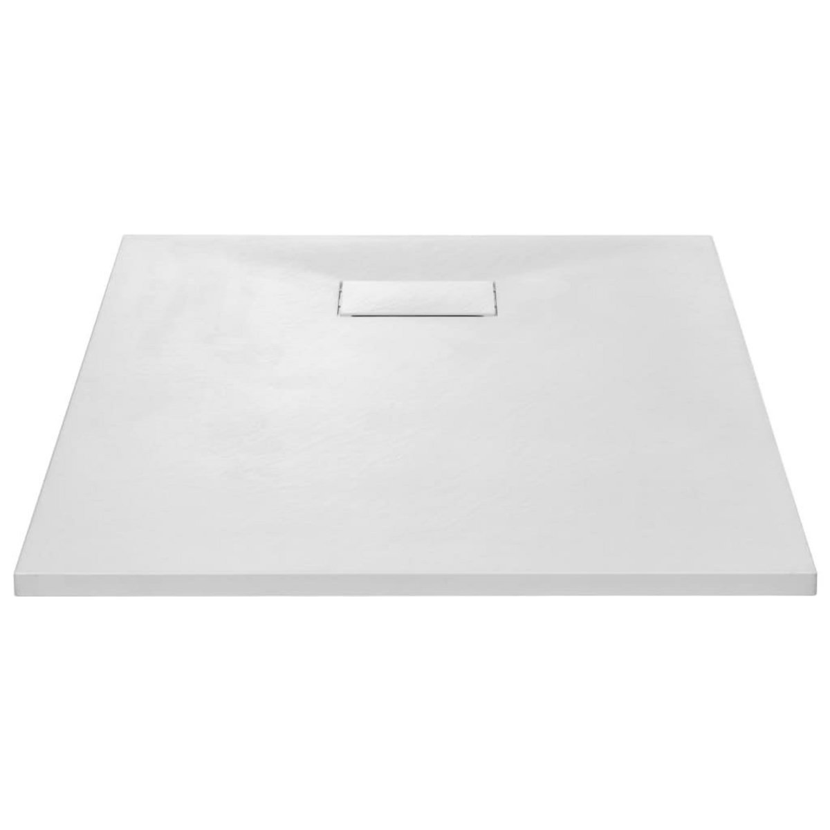 VIDAXL Bac de douche SMC Blanc 100 x 80 cm