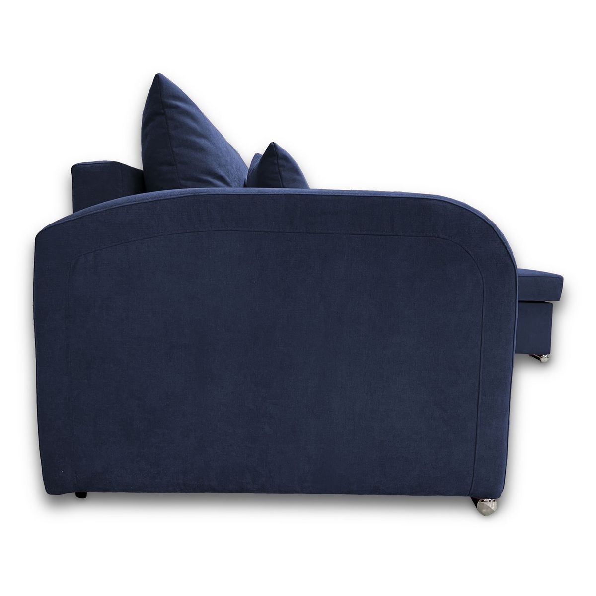 Canapé d'angle convertible réversible 5 places tissu BOB