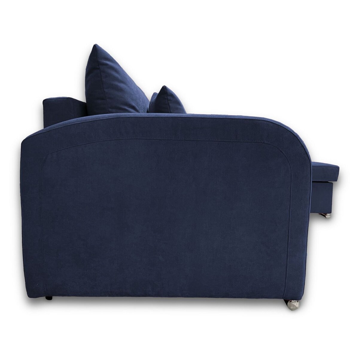 Canapé d'angle convertible réversible 5 places tissu BOB