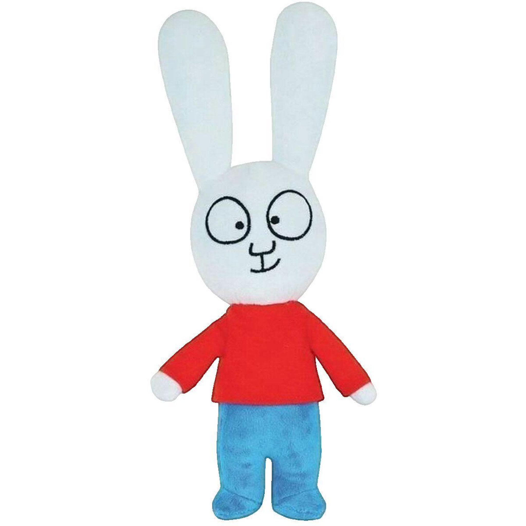 JEMINI Peluche jemini Simon rouge/bleu