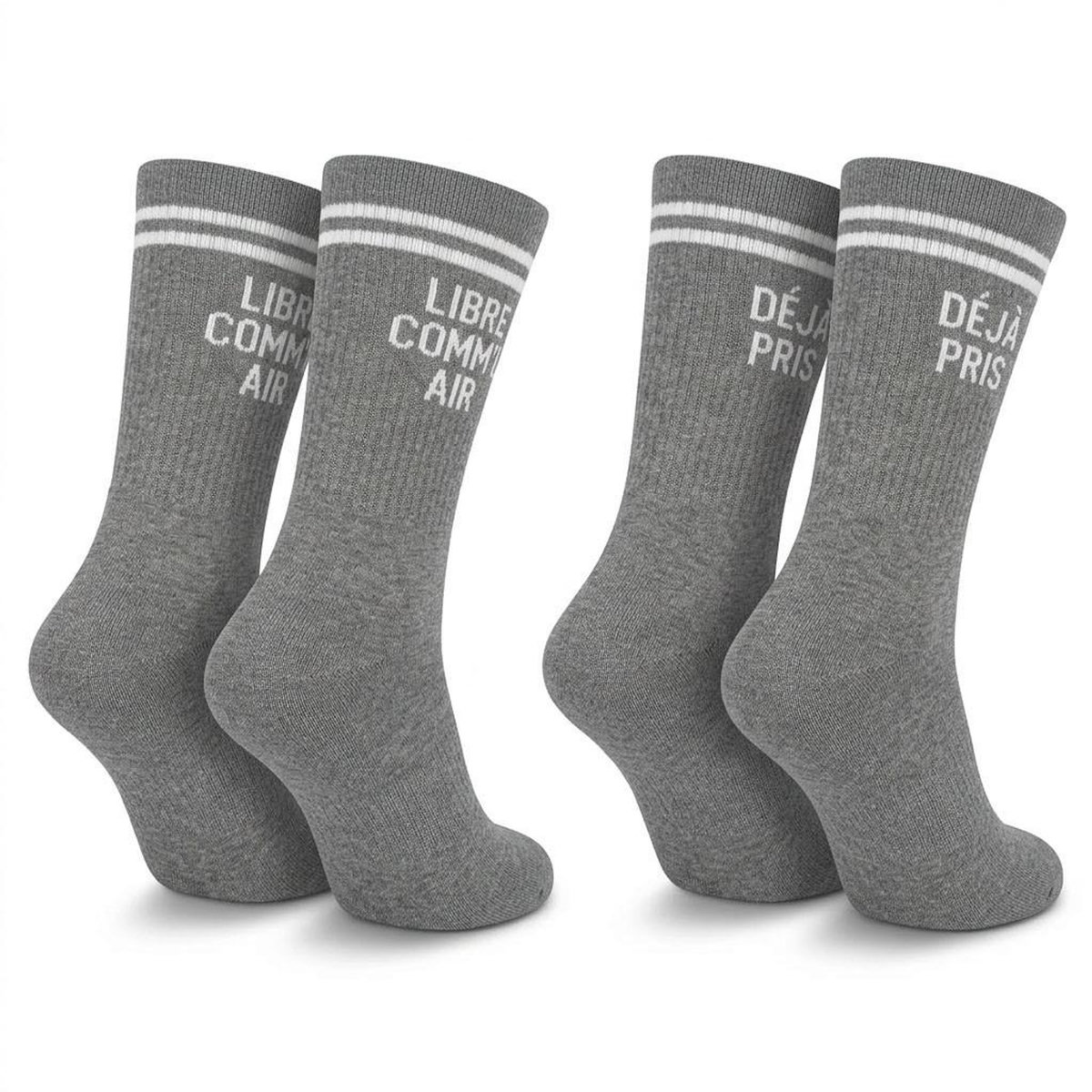 OZABI OZABI Chaussettes Homme Message Humoristiques Pack de 2 Paires