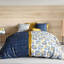 Voir la diapositive 4 : ATELIER DU COTON Parure housse de couette 3pcs 100% coton 57fils -sirius
