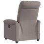 Voir la diapositive 5 : VIDAXL Fauteuil de massage inclinable Taupe Tissu