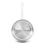 Voir la diapositive 3 : KITCHEN COOK Poêle acier inoxydable 24 cm induction PROFESSIONNEL