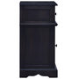 Voir la diapositive 4 : VIDAXL Table de chevet cafe noir clair bois d'acajou massif