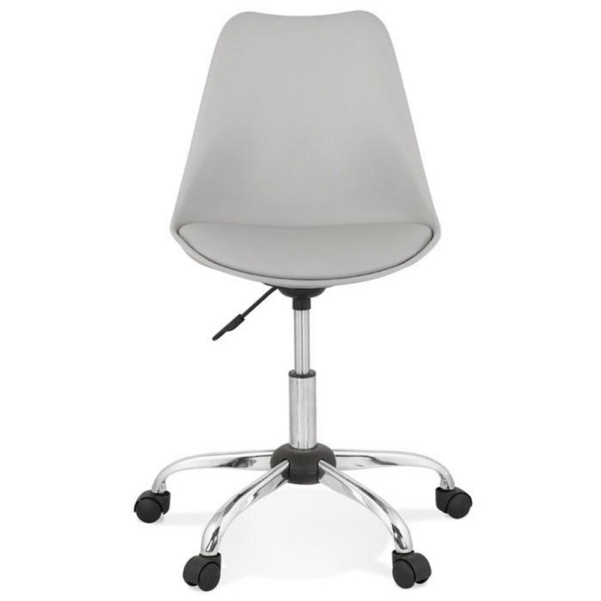 Paris Prix Chaise de Bureau Design  Amidon  81cm Gris