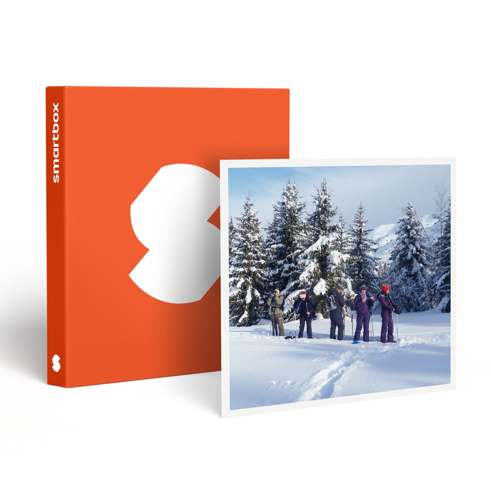 Smartbox Randonnée en raquettes d'1 journée avec un guide près de val thorens pour 2 personnes - coffret cadeau sport & aventure