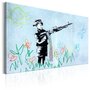 Paris Prix Tableau Imprimé  Boy with Gun - Banksy 