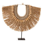 Paris Prix Collier Déco en Bois  Dora  35cm Naturel