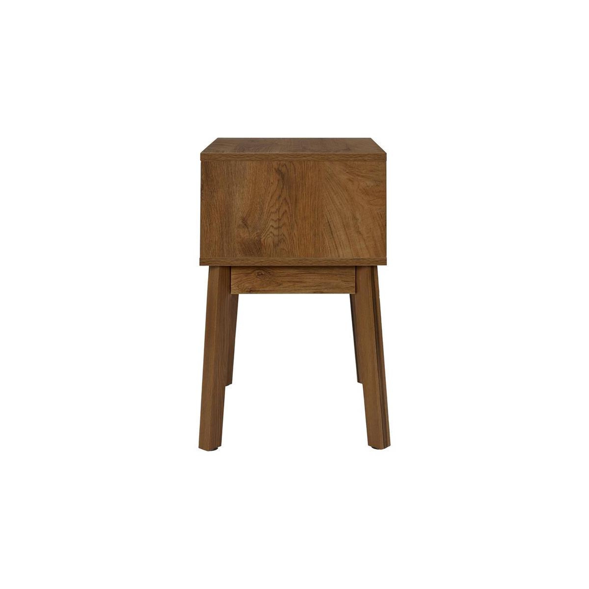 Voir la diapositive 4 : The Home Deco Factory Table de chevet avec tiroir  forest  55cm marron