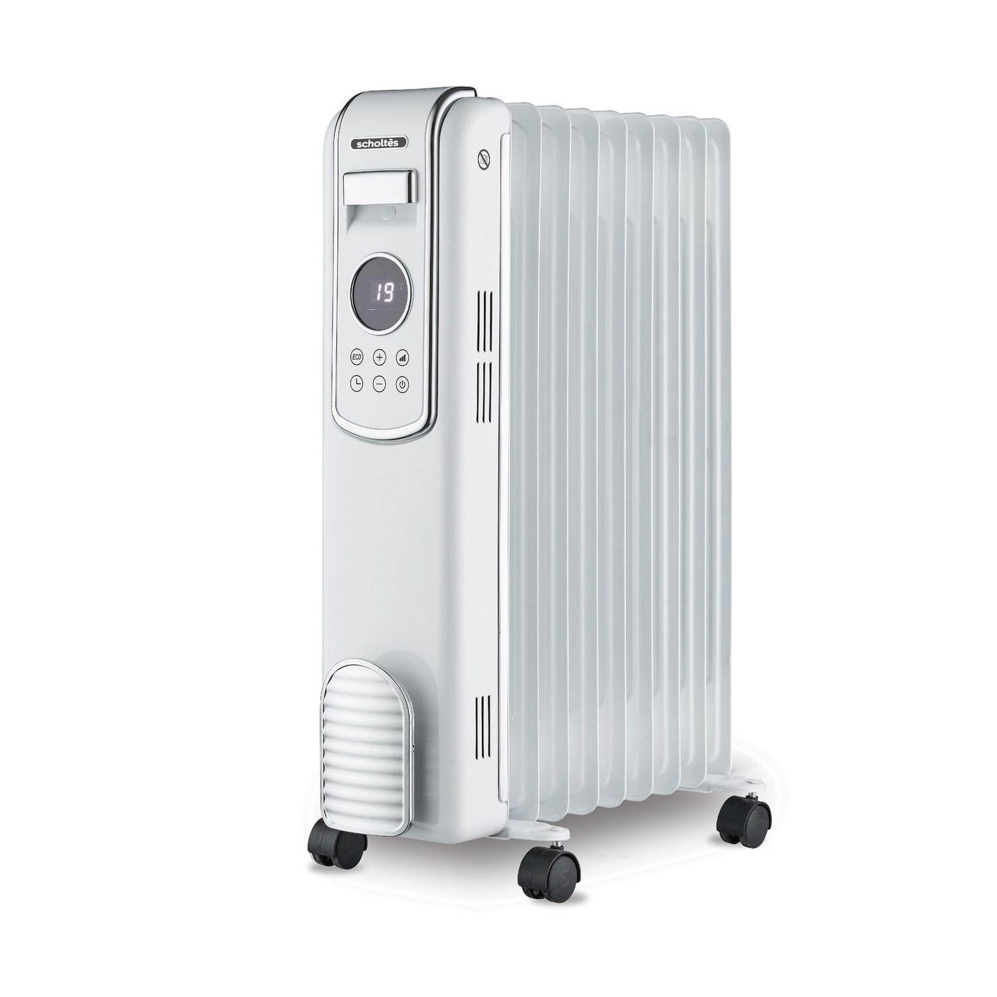 Scholtes Radiateur bain d'huile 2000w blanc - SCHV909B