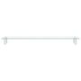 Voir la diapositive 4 : VIDAXL Support de moniteur blanc 100x20x8 cm verre trempé et métal
