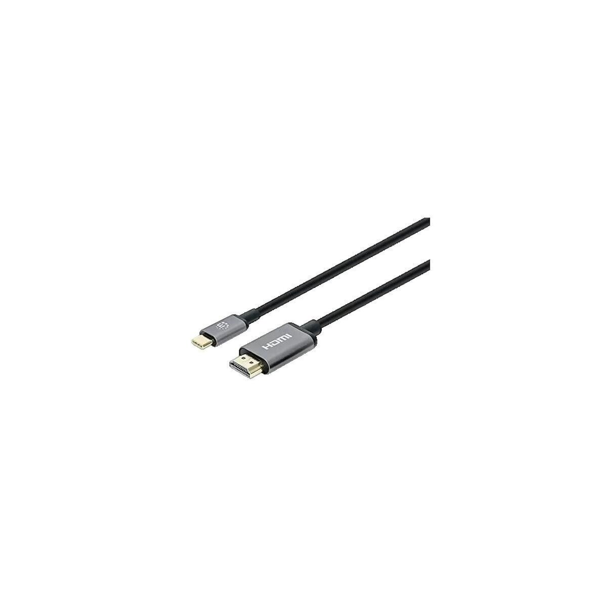 MANHATTAN PORTAGE Câble adaptateur HDMI Manhattan USB-C 1 m
