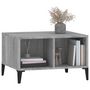 Voir la diapositive 4 : VIDAXL Table basse Sonoma gris 60x50x36,5 cm Bois d'ingenierie