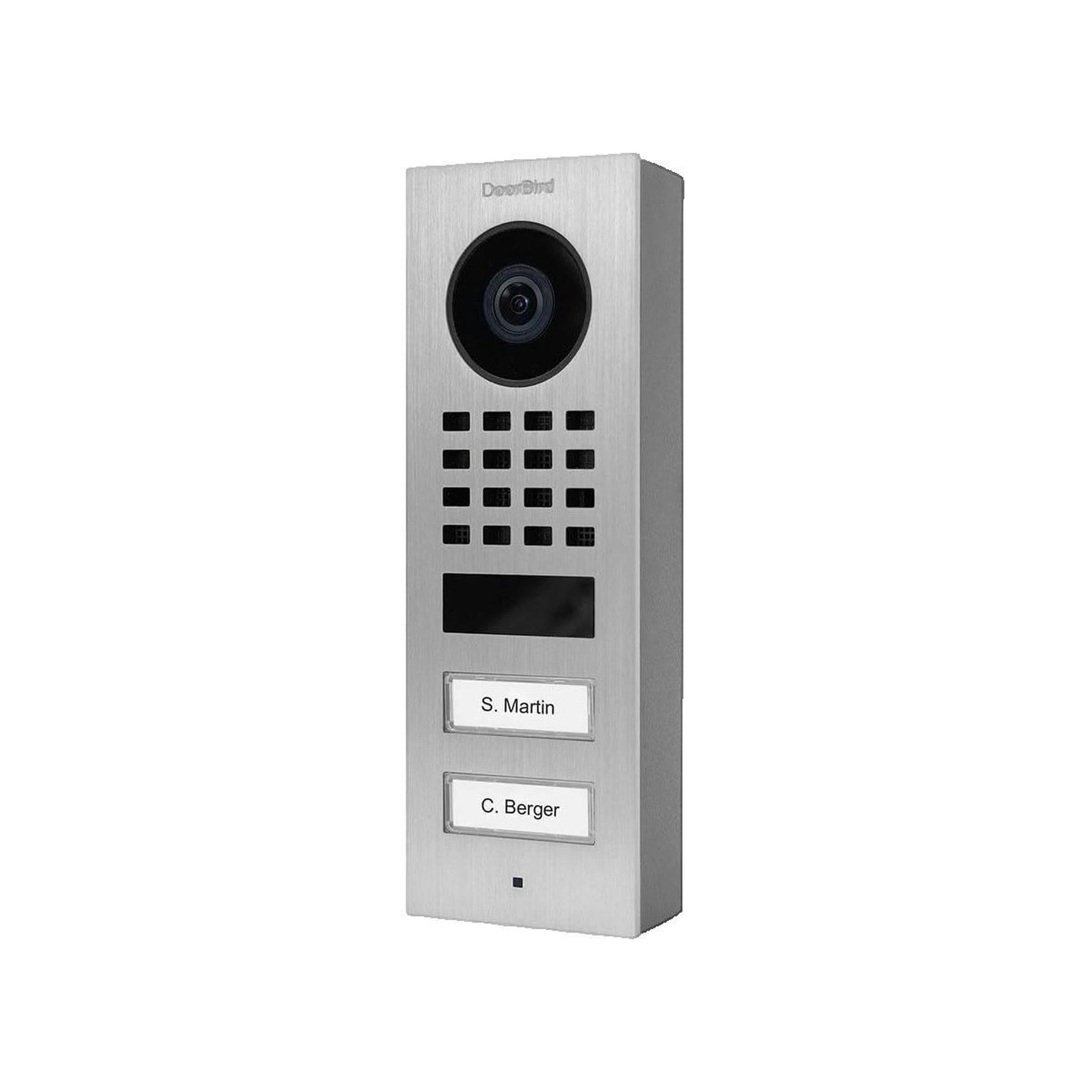 Voir la diapositive 2 : Door Système de portier vidéo DoorBird D1102V Acier Inoxydable