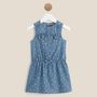 Voir la diapositive 1 : IN EXTENSO Robe en jean bébé fille