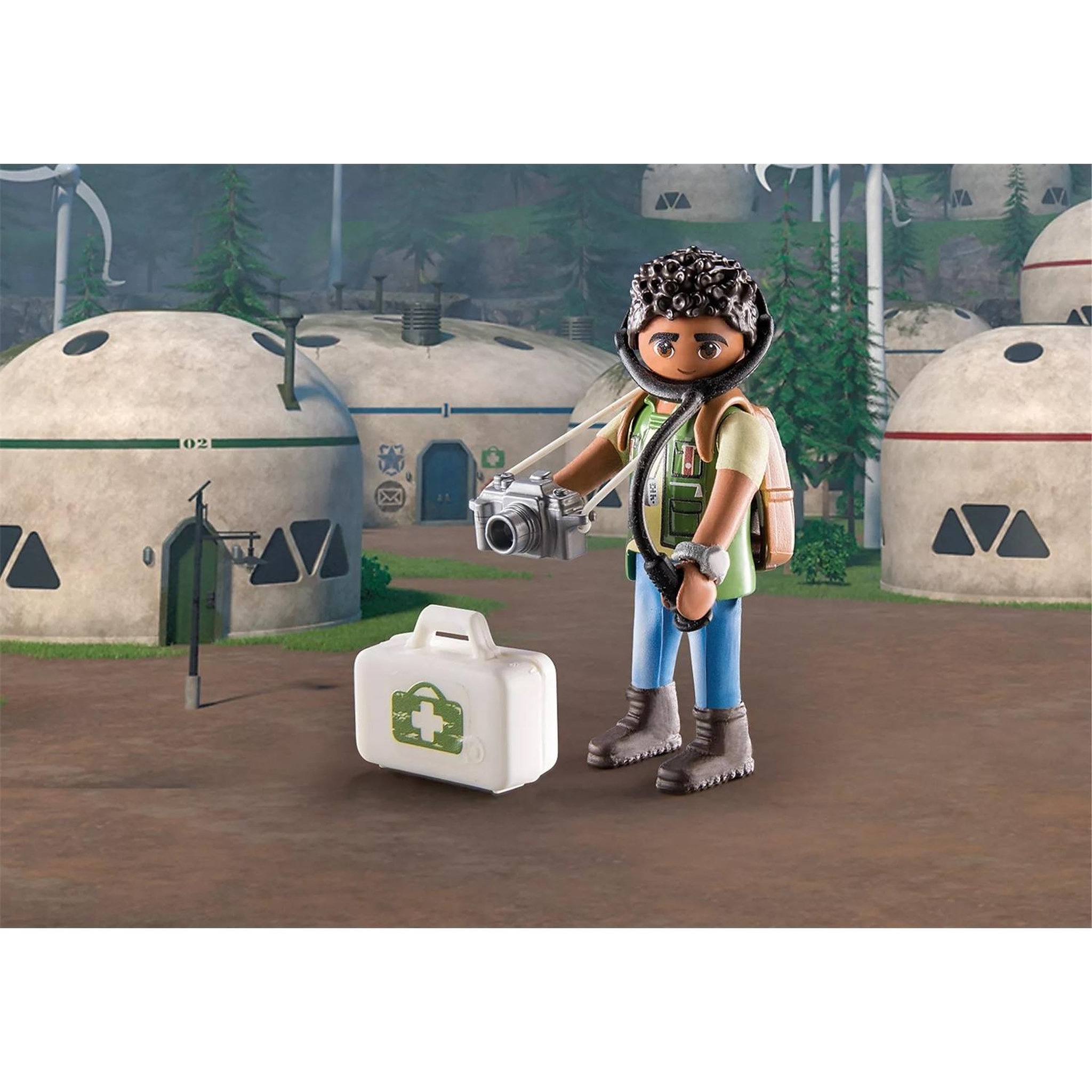 Voir la diapositive 3 : PLAYMOBIL Dragons The Nine Realms - Plowhorn et D'Angelo