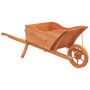 Voir la diapositive 2 : VIDAXL Jardiniere brouette 128x45,5x43 cm bois de sapin massif