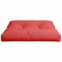 Voir la diapositive 5 : VIDAXL Coussin de palette rouge 70x70x12 cm tissu