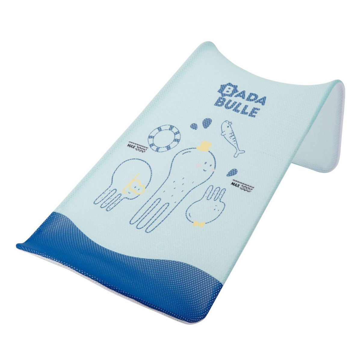 BADABULLE Hamac de bain Bébé Badabulle - Ergonomique - Tissu respirant - Dès la Naissance