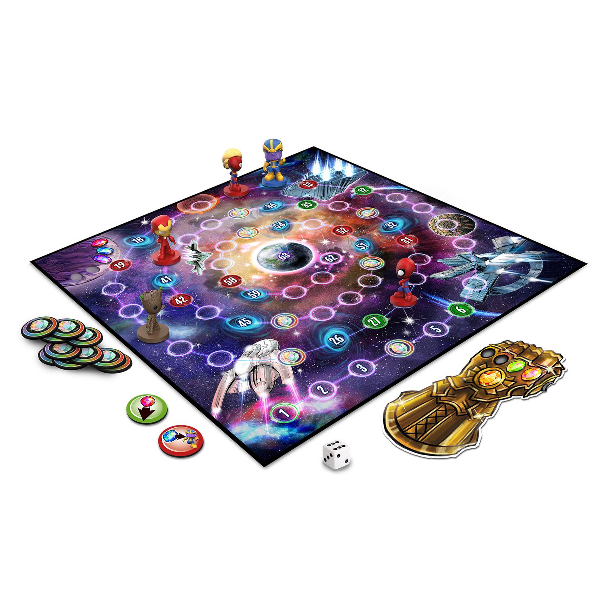Voir la diapositive 3 : CARTAMUNDI Jeu Avengers Course Folle 