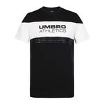 UMBRO T-Shirt Marine/Blanc Garçon Umbro Poly. Coloris disponibles : Bleu